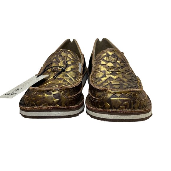 Ariat Women’s Copper Blanket Embossed Leather Cruiser Slip-On Shoes Size US 5.5 - Picture 2 of 10